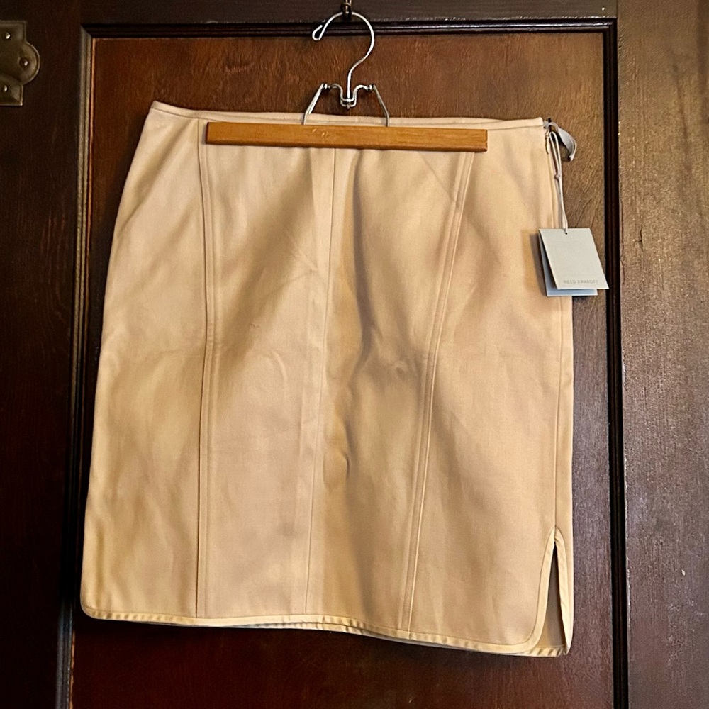 NWT Reed Krakoff Tan Pencil Skirt